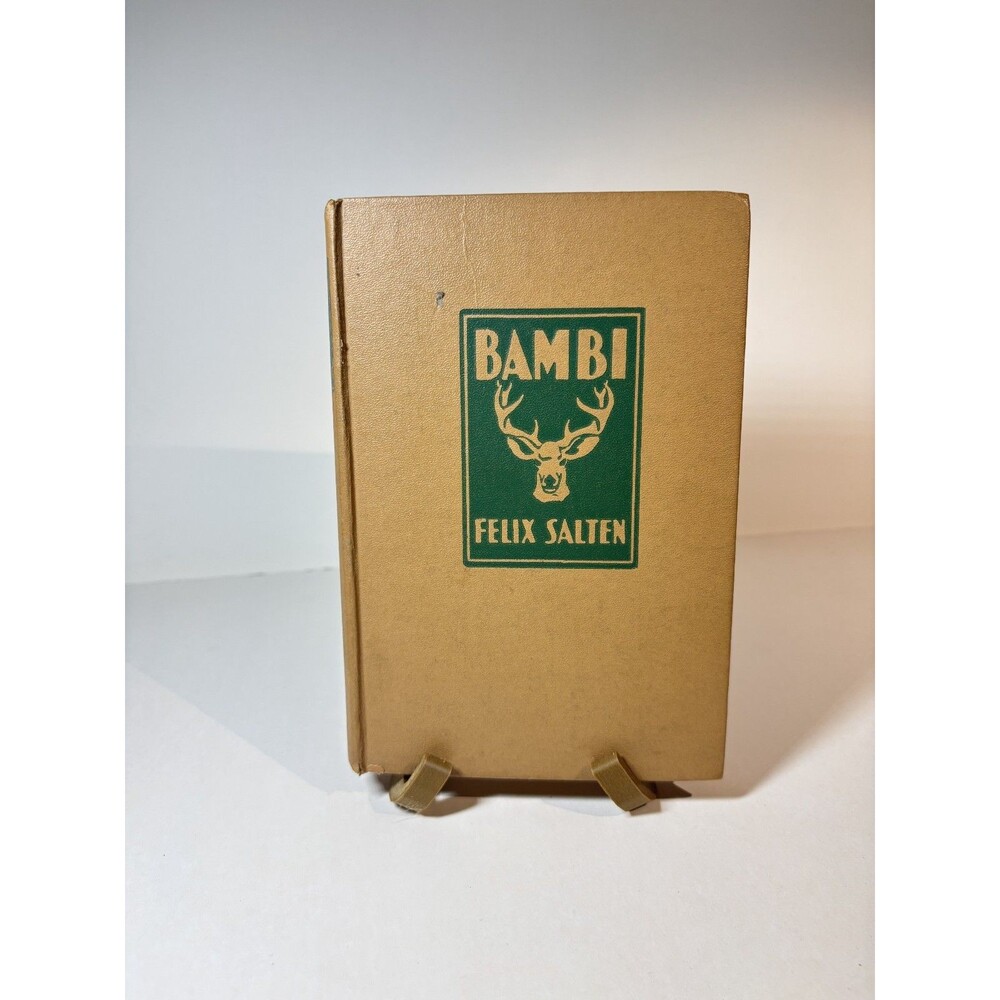 Bambi by Felix Salten Simon & Schuster 1929 First Edition HC no DJ